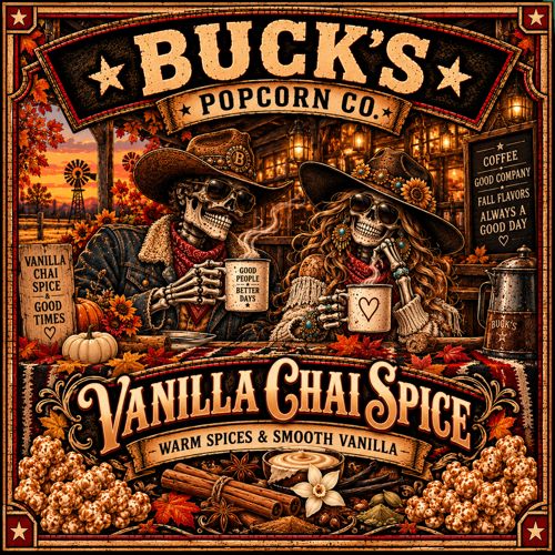 Vanilla Chai Spice custom label