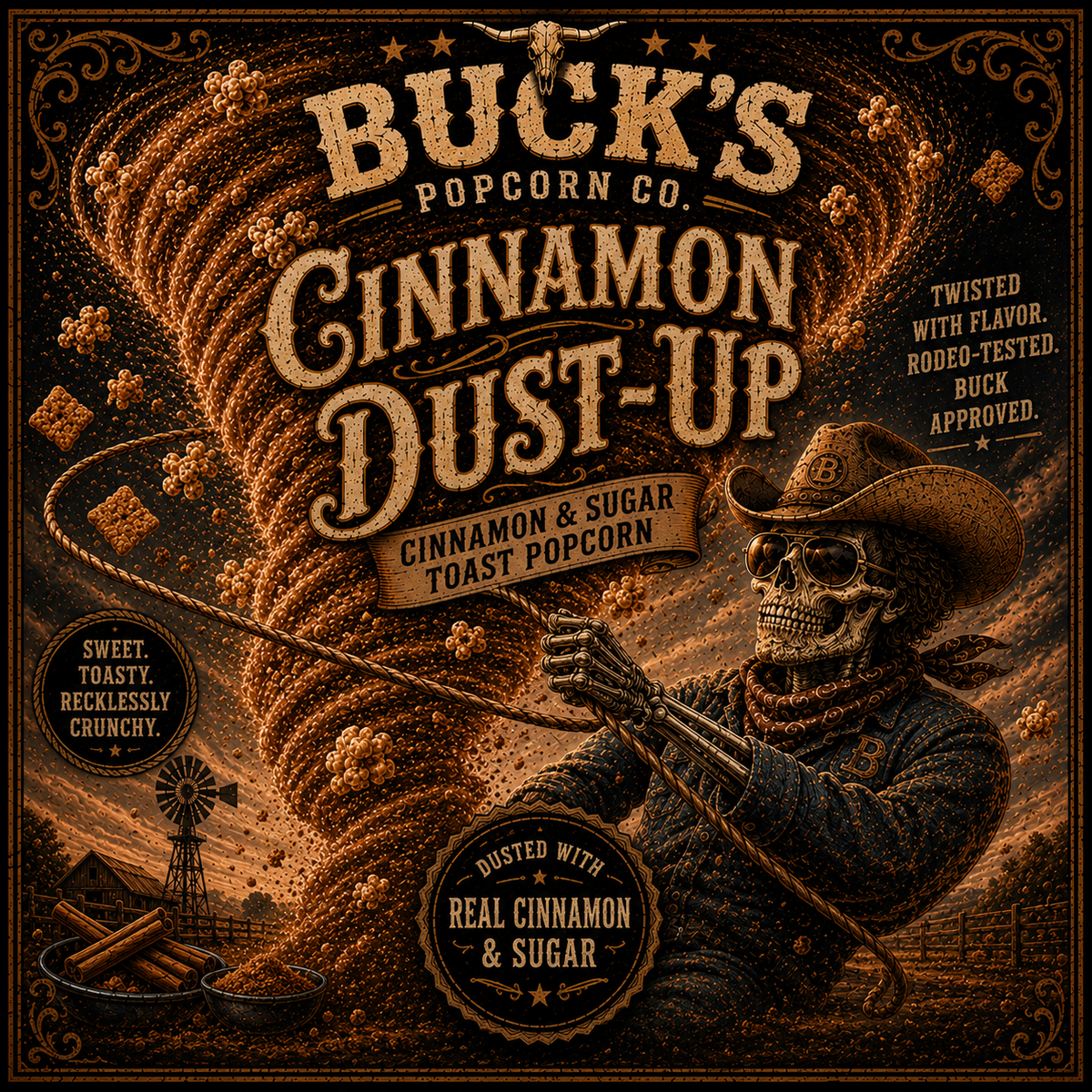 Cinnamon Dust-Up